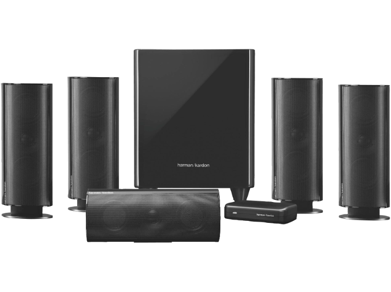 Fachhandel B-Ware schwarz Harman Kardon HKTS 200 BQ Lautsprechersystem 2.1 