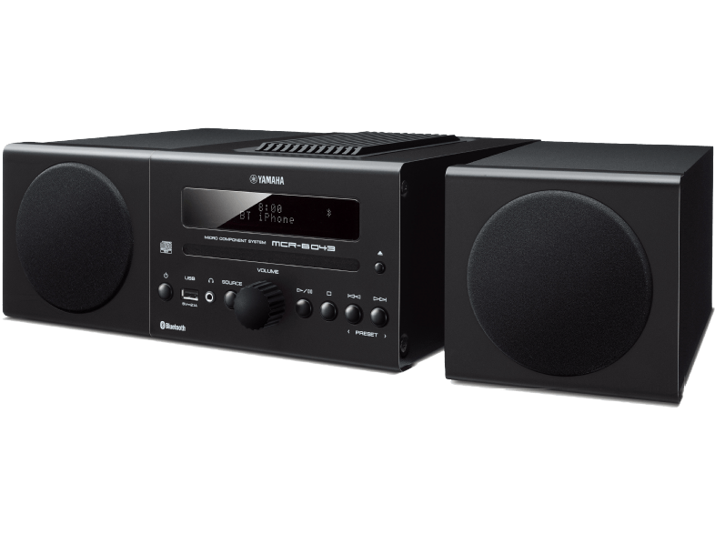 YAMAHA MCRB043 Kompaktanlage (Radio, CD, USB, Bluetooth